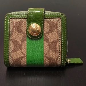 Coach Signature Print wallet